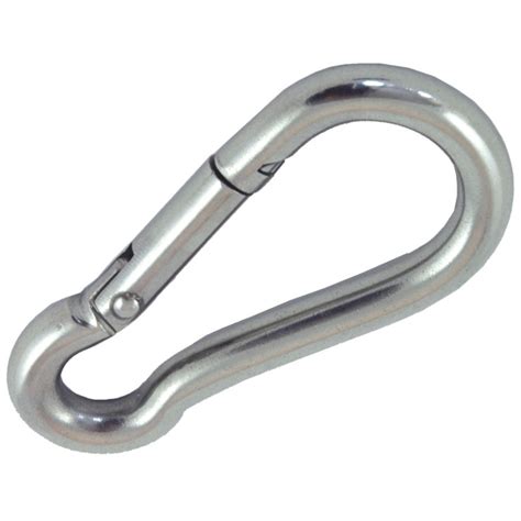 Standard Stainless Steel Carabiners No Eye Proboat Proboat