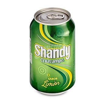 Cruzcampo Cruzcampo shandy Cerveza con limón Lata de 33 cl