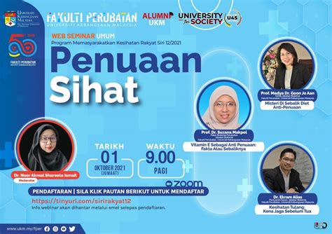 Webinar Umum Memasyarakatkan Kesihatan Rakyat Siri Jabatan