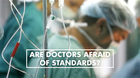 Are Doctors Afraid Of Standards In Medicine Dr John Burns Youtube