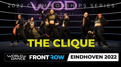 The Clique Frontrow Upper Division World Of Dance Eindhoven