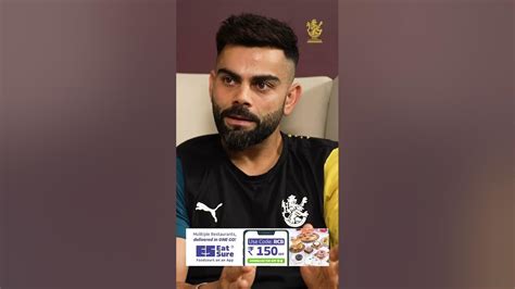 Virat Kohli Talks About Adapting To The Situation Eatsure Presents