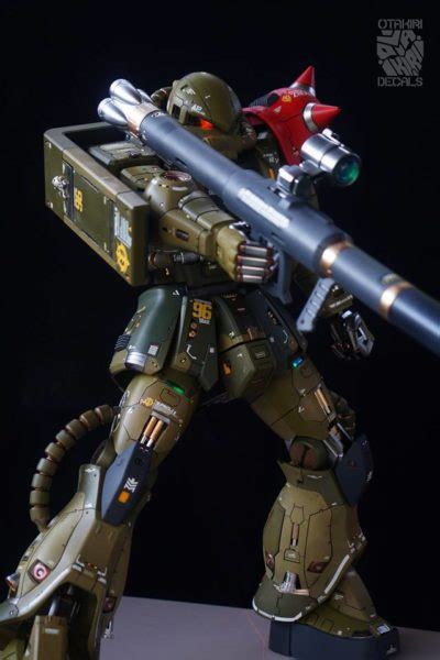 ZAKU II Custom Painted By Chessanova Wirabuana