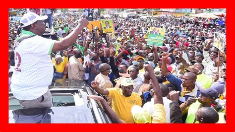 DP Ruto Miss Kenya Kwanza Alliance Rally At Bisil In Kajiado County