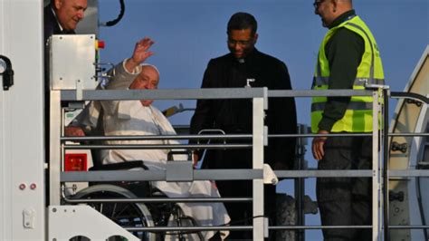 El papa Francisco emprendió su viaje a Luxemburgo y Bruselas para