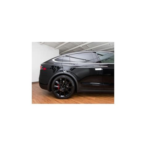 Lot De Jantes R Plique Onyx Pour Tesla Model S Et Tesla Model X