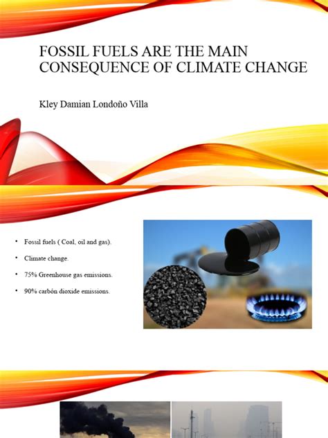 Fossil Fuels Are The Main Consequence of Climate | PDF