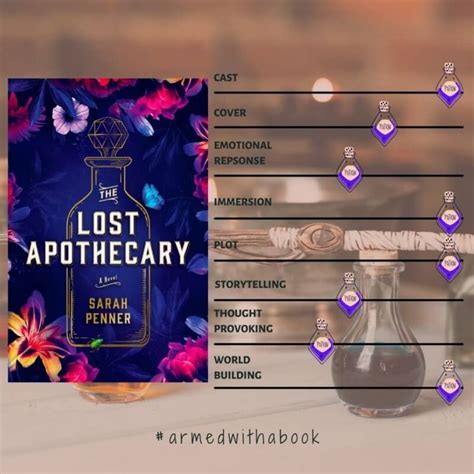 The Lost Apothecary - #bookthoughts - Armed with A Book