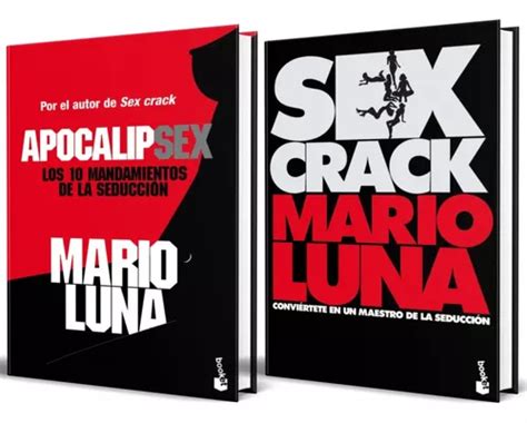 Paquete De 2 Libros Mario Luna [ Apocalipsex Y Sex Crack ] Envío Gratis