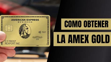 Como Obtuve la Tarjeta de Crédito American Express Gold Bancolombia