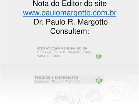 Terapia De Reidrata O Oral E Venosa Ppt Carregar