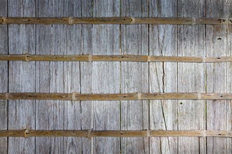 Textura De Papel De Parede Em Madeira De Bambu Foto De Stock Imagem