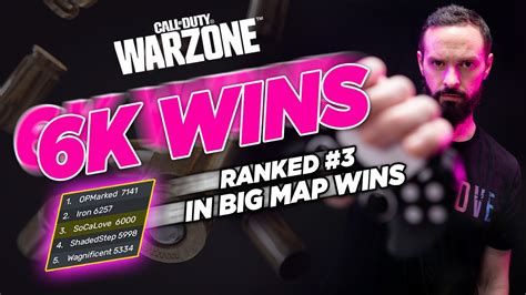 Warzone Rd All Time In Big Map Wins Wins Youtube