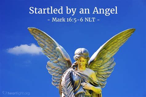 Startled By An Angel — Mark 165 6 What Jesus Did