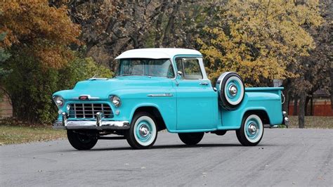 1956 Chevrolet 3100 Deluxe Pickup Presented As Lot T244 At Kissimmee