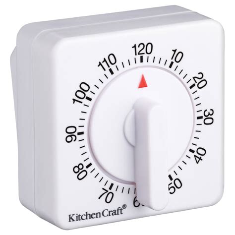 Kitchen Craft KCTIM2HR Mechanical Two Hour Timer | Rapid Online