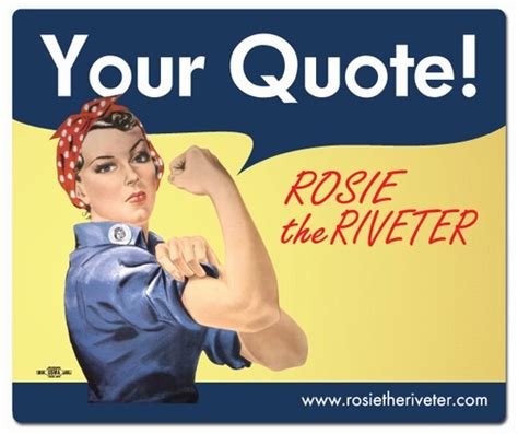 Personalized Rosie the Riveter Mouse Pad - #MP15354 - DemocraticStuff.com