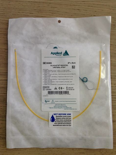 New APPLIED MEDICAL Silhouette Pediatric Ureteral Stent 4F X 8cm X