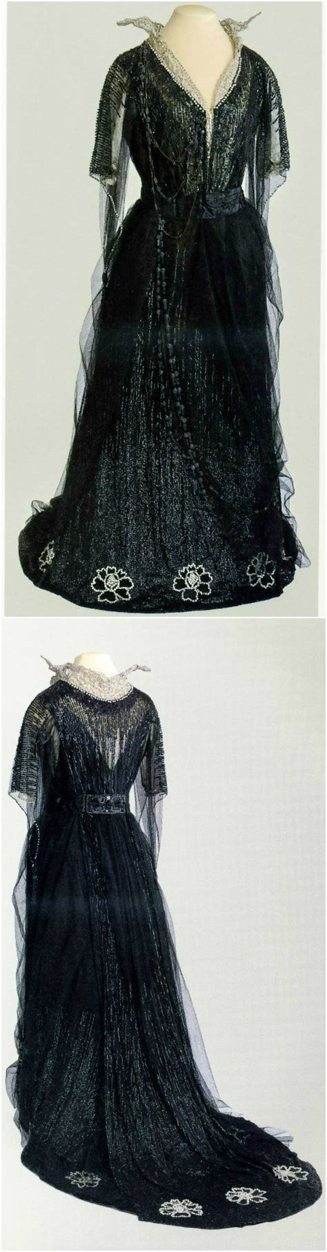 Evening Dress Of Dowager Empress Maria Fyodorovna By Morin Blossier