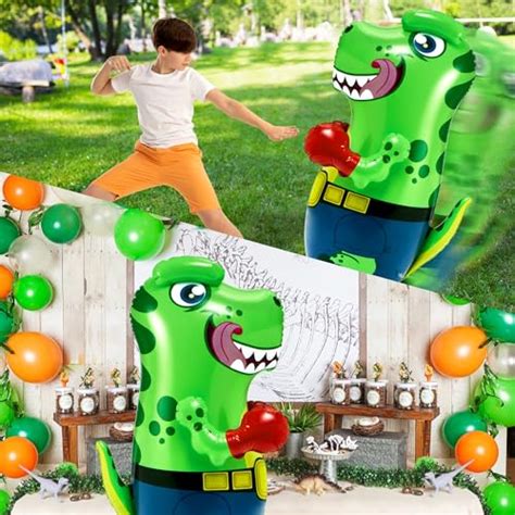 Joyin Inflatable T Rex Dinosaur Bopper Inches Bop Bag Inflatable