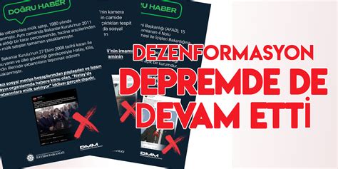 CİB depremle ilgili Dezenformasyon Bülteni yayımladı