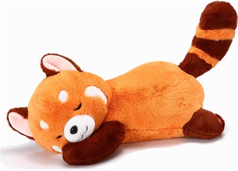 Big Red Panda Stuffed Animal Pillow Cute Red Panda Plush