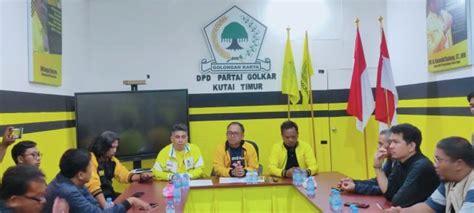 DPP Golkar Tetapkan Kasmidi Bulang Jadi Bakal Calon Bupati Kutim