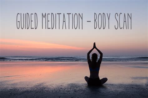 Minute Guided Meditation Body Scan Yogabycandace