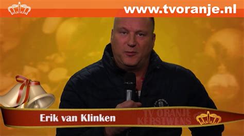 Tv Oranje Kerstwens Erik Van Klinken Youtube