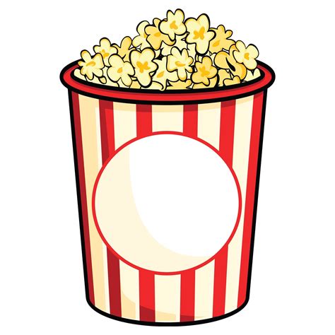 Popcorn Bucket Template