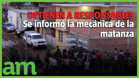 Detienen A Presuntos Responsables De La Masacre Del Anexo En Irapuato Youtube