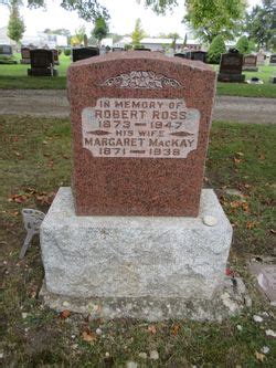 Margaret Gordon Mackay Ross M Morial Find A Grave