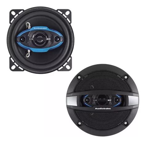 Par Set Juego De Bocinas 4 Pulgadas Audiobahn 600w 4 Vias Envío Gratis