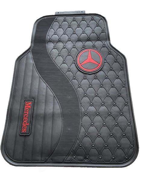 5 Piece Car Floor Mats And Liners With Mercedes Benz Logo Shop Today Get It Tomorrow