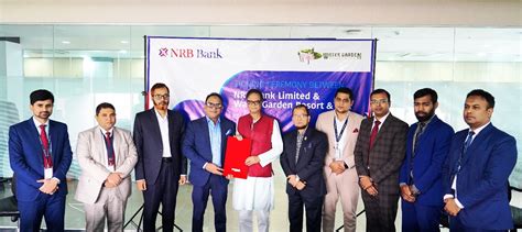 NRB Bank Limited Signed An Agreement With Water Garden Resort Spa