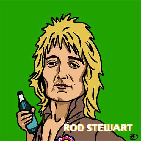 Rod Stewart Ryoma018 Illustrations Art Street