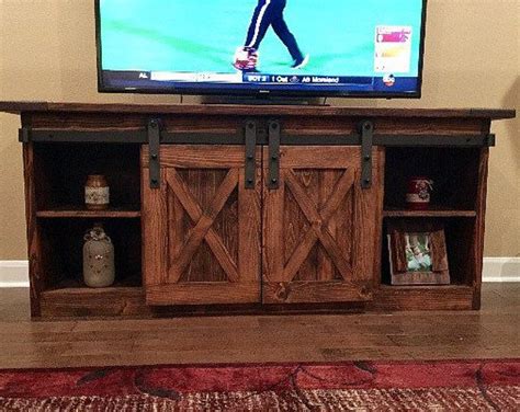 Rustic Industrial Barn Board Reclaimed Wood Media Stand Tv Entertainment Stand Reclaimed