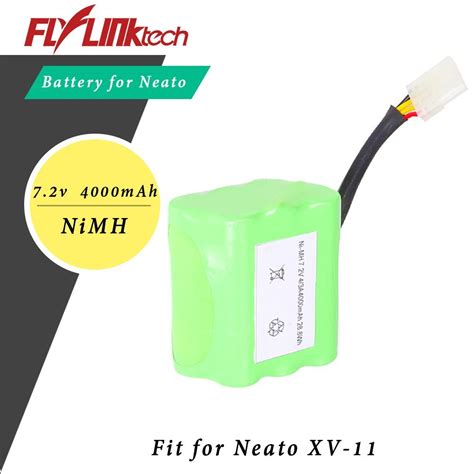 Flylinktech V Mah Neato Xv Nimh Battery Replacement For