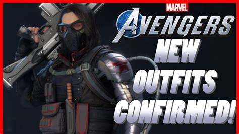 New Winter Soldier Skins Revealed Marvels Avengers Game Youtube