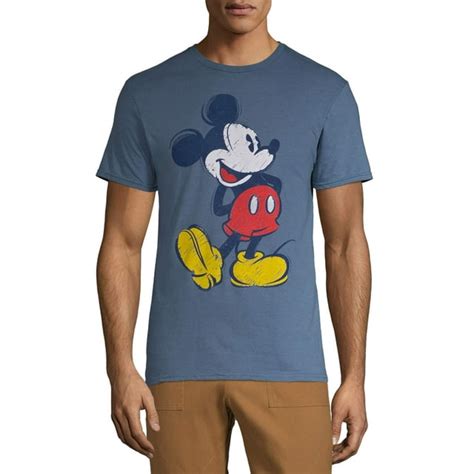 Disney Mickey Mouse Mens And Big Mens Original Mickey Graphic Tee Shirt