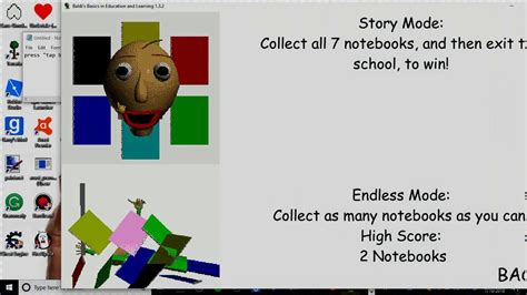 Baldi Basics Mod Menu