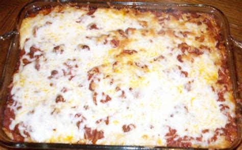 Delicious Ground Beef Pizza Casserole Recipe