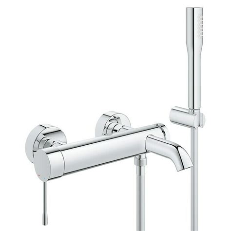 Grohe Essence Badewannenarmatur Mit Handbrause Chrom Gl Nzend Bauhaus