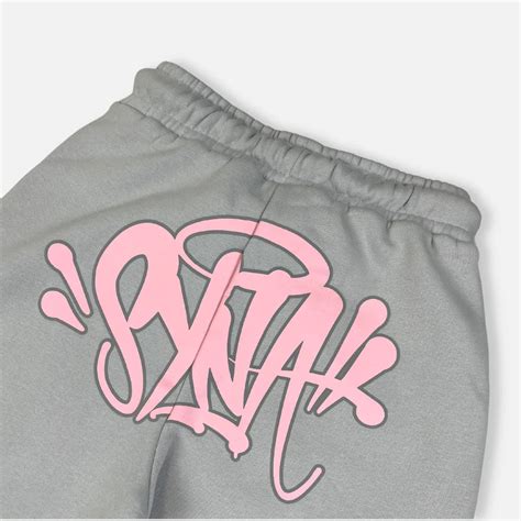 Syna World Logo Tracksuit Greypink