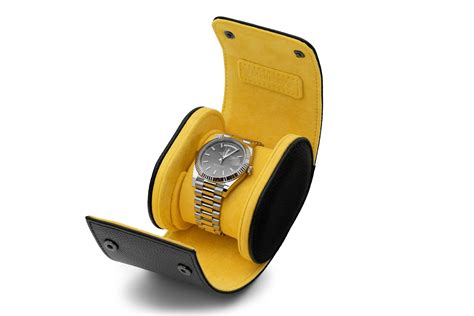 Travel Watch Case - Yellow | Mansory