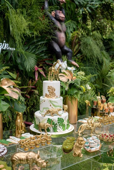 Gabriela Ib Rcena On Instagram Golden Safari Un Baby Shower Para