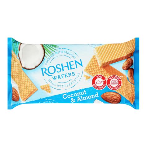 Coconut Almond Wafers Roshen Roshen