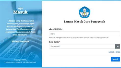 Cara Mendaftar Program Guru Penggerak Resmi Ditjen Gtk Kemdikbud Ri