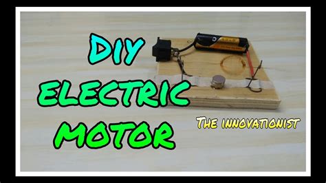 How To Make An Electric Motor Youtube