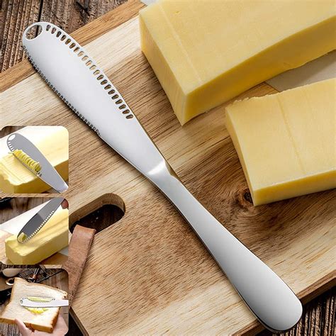 Pack Stainless Steel Butter Spreader Knife In Multi Function